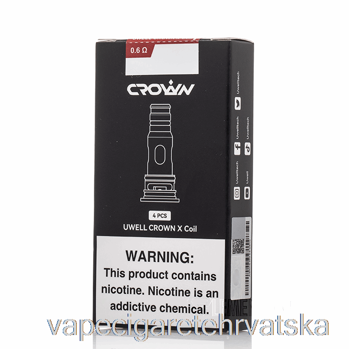 Vape Hrvatska Uwell Crown X Zamjenske Zavojnice 0.6ohm Crown X Zavojnice